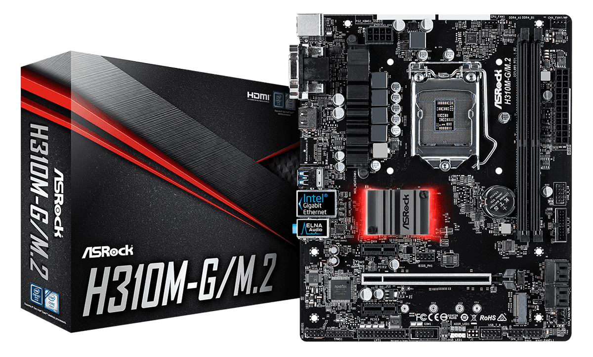 картинка ASRock H310M-G/M.2 от компании LTD "Light Systems"