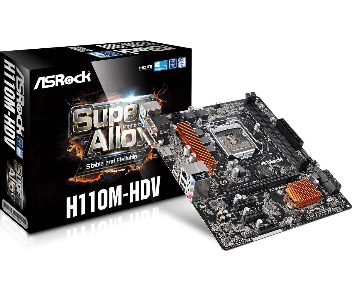 картинка ASROCK H110M-HDV от компании LTD "Light Systems"