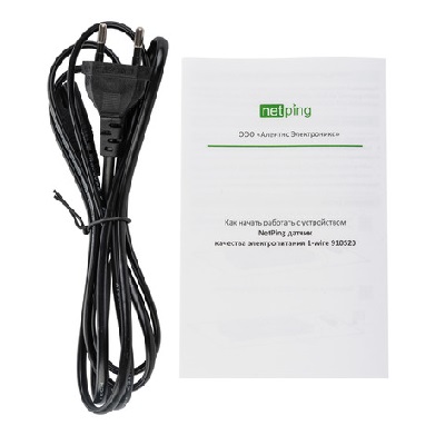 картинка NetPing датчик качества электропитания 1-wire 910S20 от компании LTD "Light Systems"