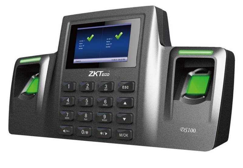 картинка Биометрический терминал ZKTeco DS100 от компании LTD "Light Systems"